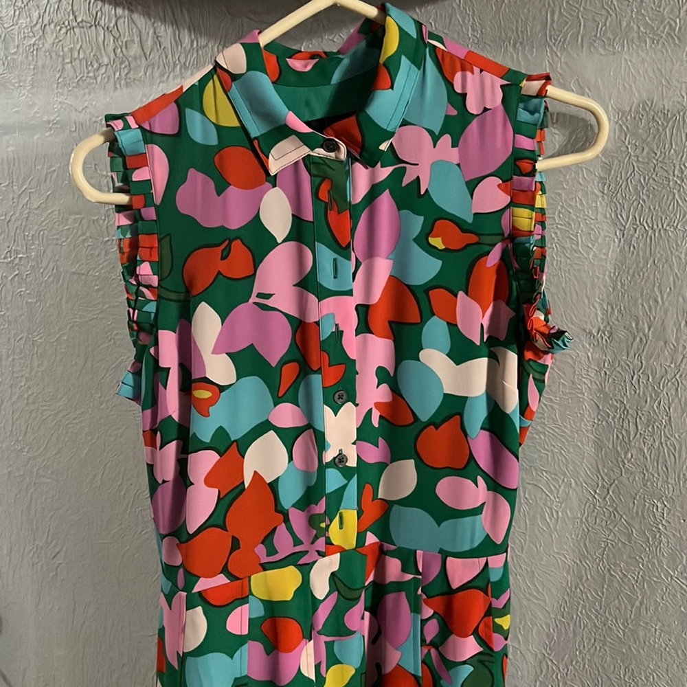 J Crew pleated dress